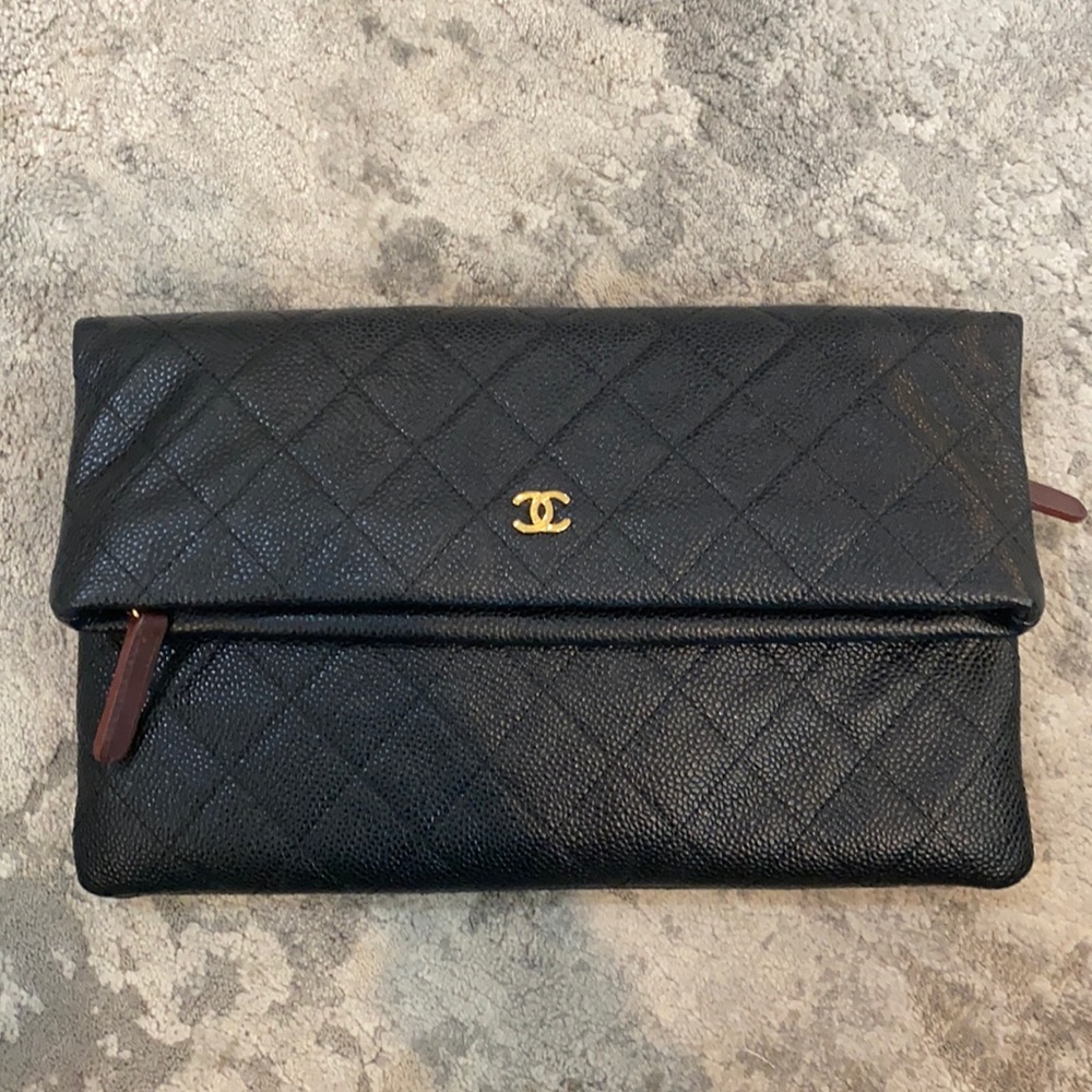 Chanel flap clutch